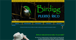 Desktop Screenshot of birdingpr.com